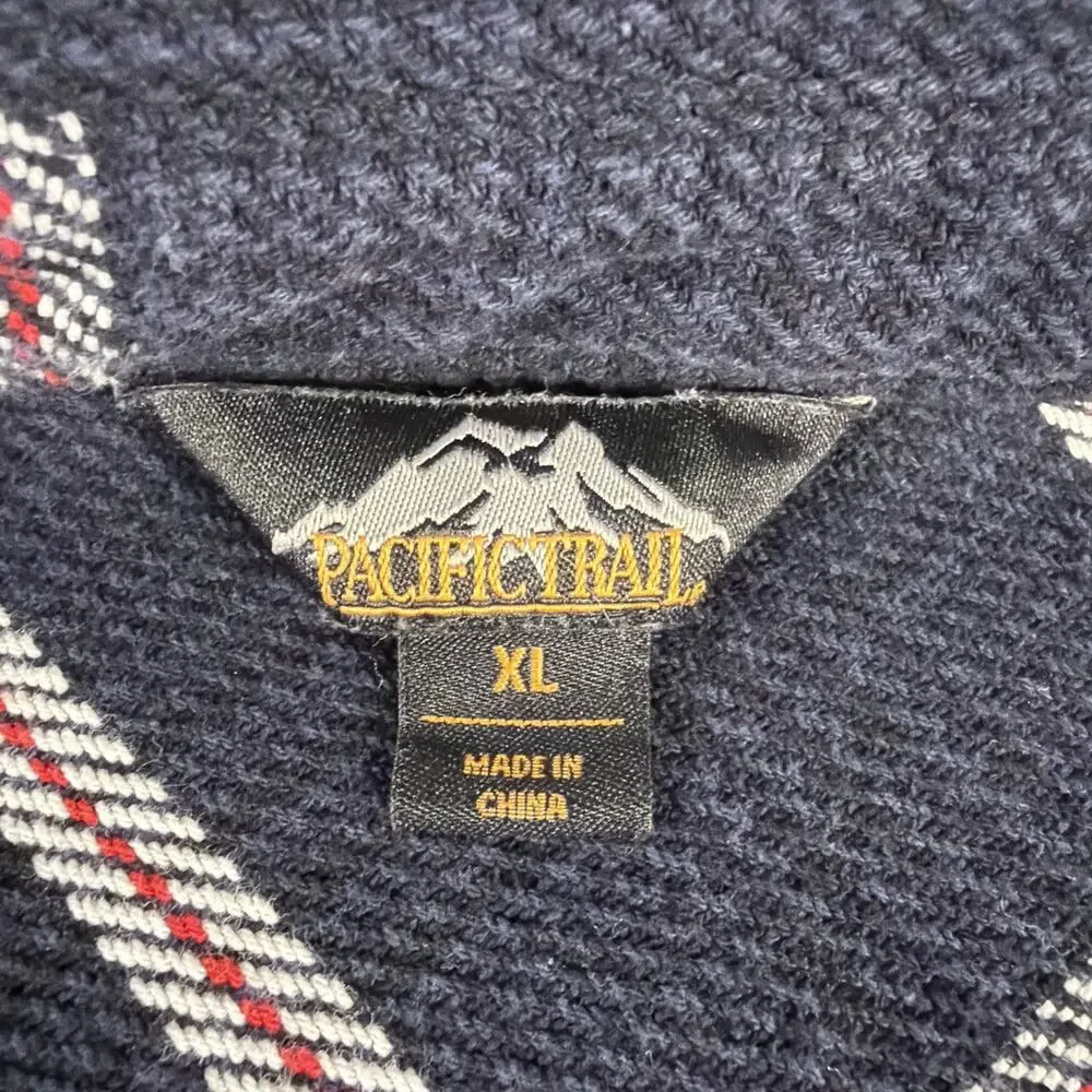 Pacific Trail Men’s Over Jacket Plaid Size XL